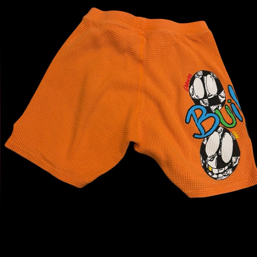 Chrome Heart orange shorts